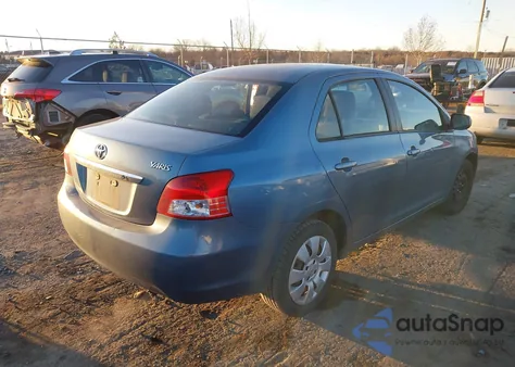2012 Toyota Yaris из США, поврежденный, VIN JTDBT4K33CL011107